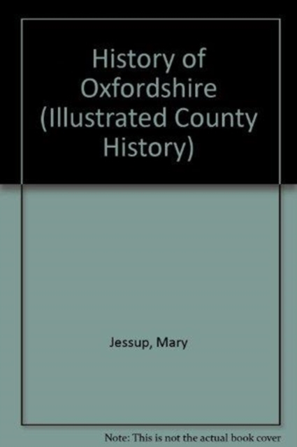 History of Oxfordshire, Hardback Book