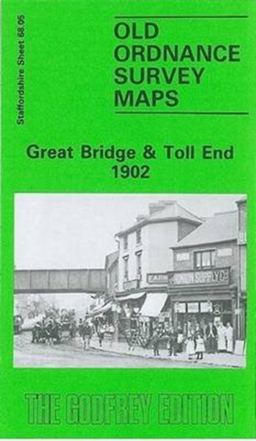 Great Bridge and Toll End 1902 : Staffordshire Sheet 68.05, Sheet map, folded Book