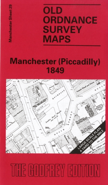 Manchester (Piccadilly) 1849 : Manchester Sheet 29, Sheet map, folded Book