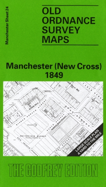 Manchester (New Cross) 1849 : Manchester Sheet 24, Sheet map, folded Book