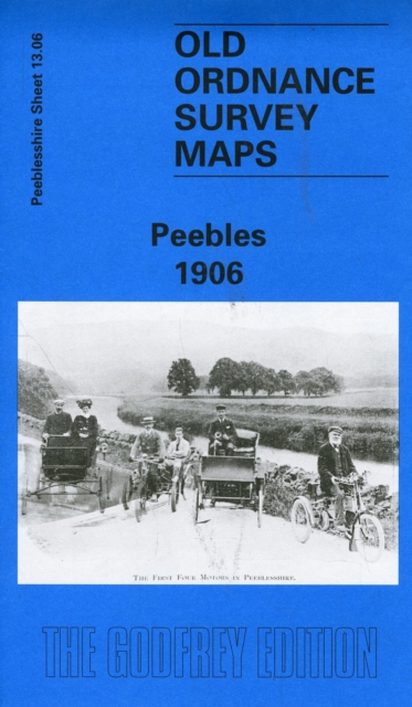 Peebles 1906 : Peeblesshire Sheet 13.06, Sheet map, folded Book