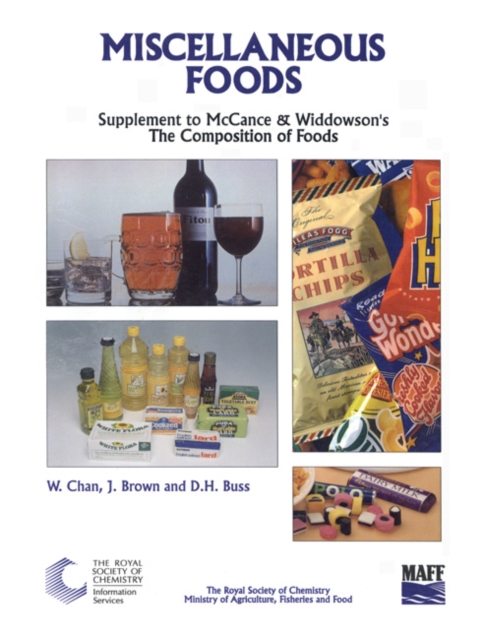 Miscellaneous Foods : Supplement to The Composition of Foods, Paperback / softback Book
