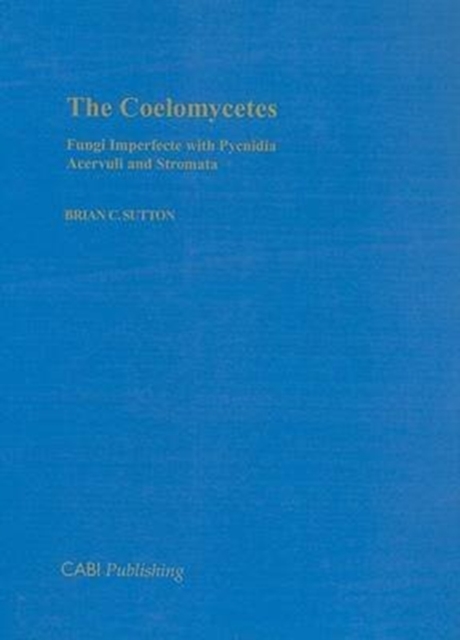 Coelomycetes, Hardback Book