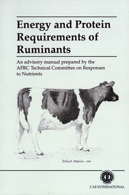 Energy and Protein Requirements of Ruminants, Paperback / softback Book
