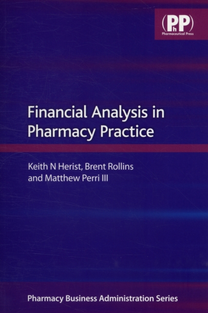 Financial Analysis in Pharmacy Practice, Paperback / softback Book