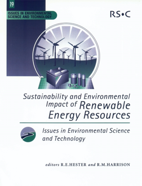 Sustainability and Environmental Impact of Renewable Energy Sources, Paperback / softback Book