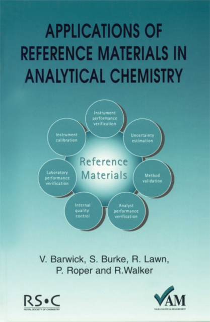 Applications of Reference Materials in Analytical Chemistry, Hardback Book