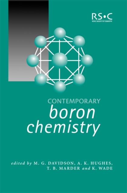 Contemporary Boron Chemistry, Hardback Book