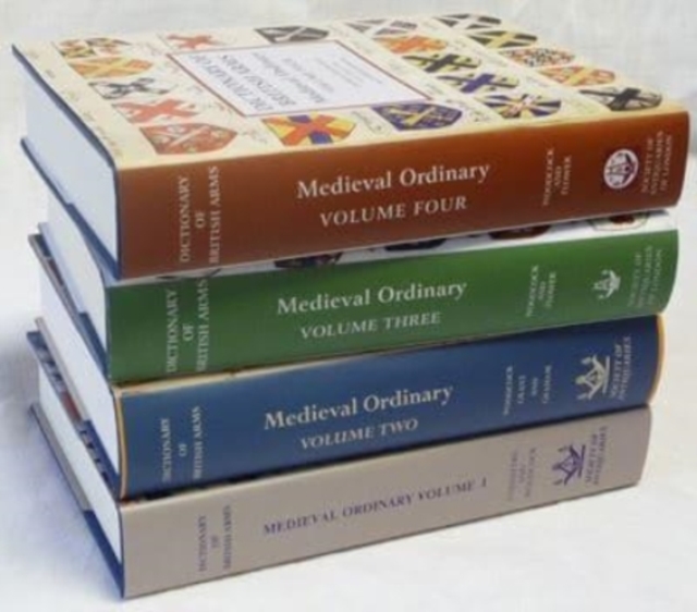 Dictionary of British Arms Medieval [4 volume set], Multiple-component retail product Book