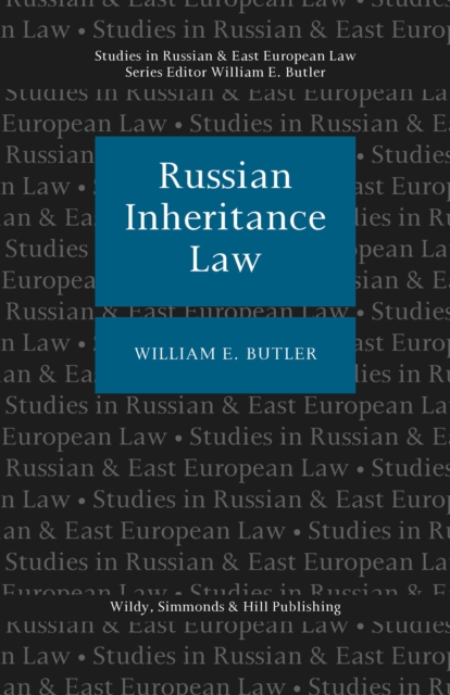 Russian Inheritance Law, Hardback Book