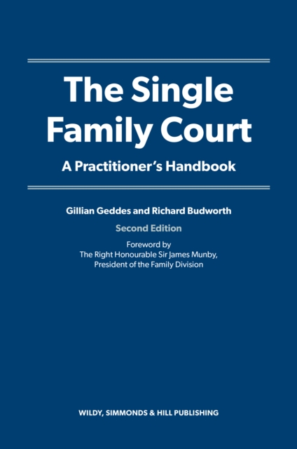 The Single Family Court: A Practitioner's Handbook, Paperback / softback Book