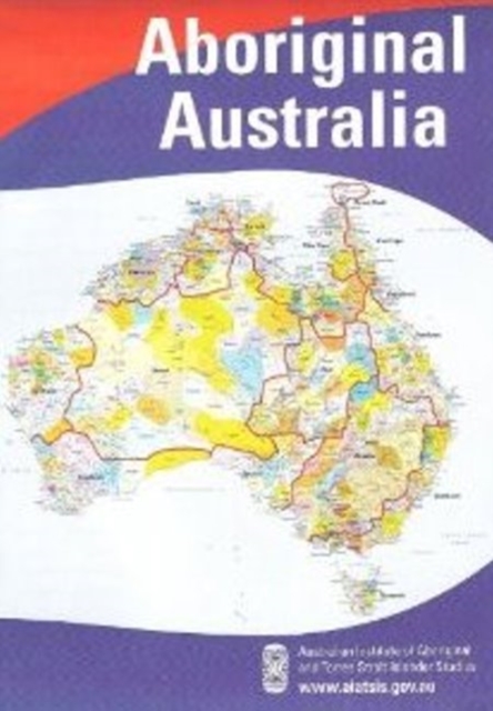 A0 flat AIATSIS map Indigenous Australia, Sheet map Book