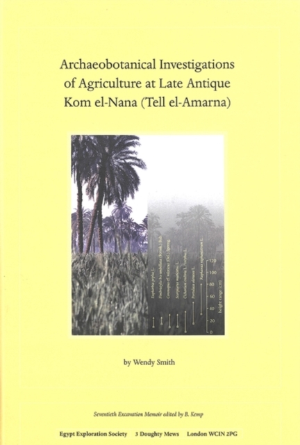 Archaeobotanical Investigations of Agriculture at Late Antique Kom el-Nana (Tell el-Amarna), Hardback Book