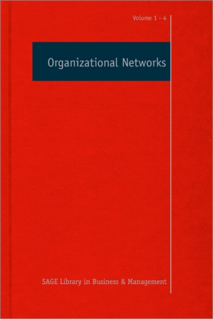 Organizational Networks, Multiple-component retail product Book