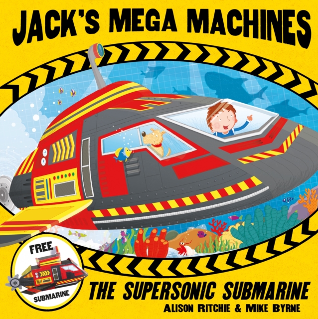 Jack's Mega Machines: Supersonic Submarine, Paperback Book