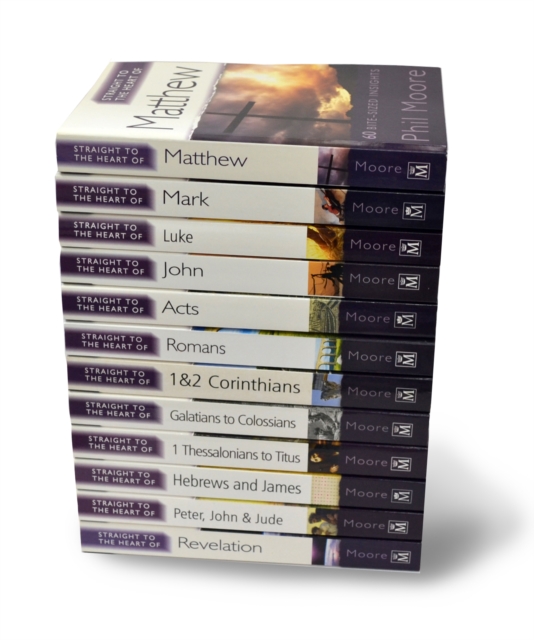 Straight to the Heart of the New Testament (12 books), Paperback / softback Book