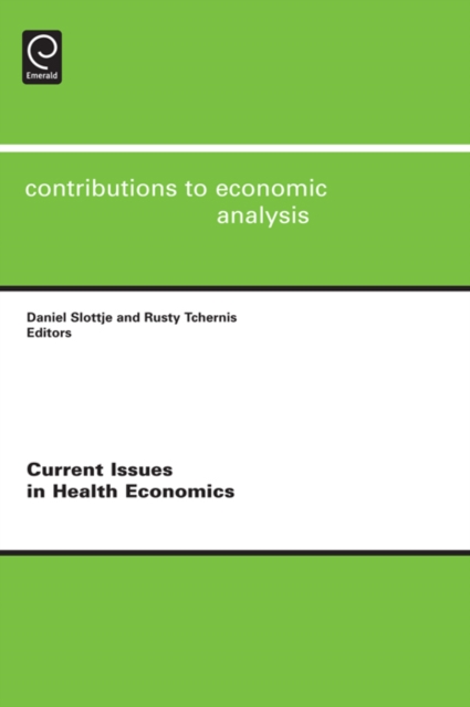 Current Issues in Health Economics, PDF eBook