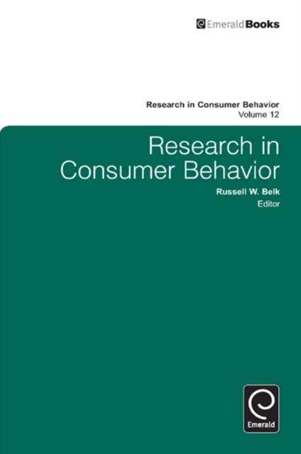 Research in Consumer Behavior, Hardback Book
