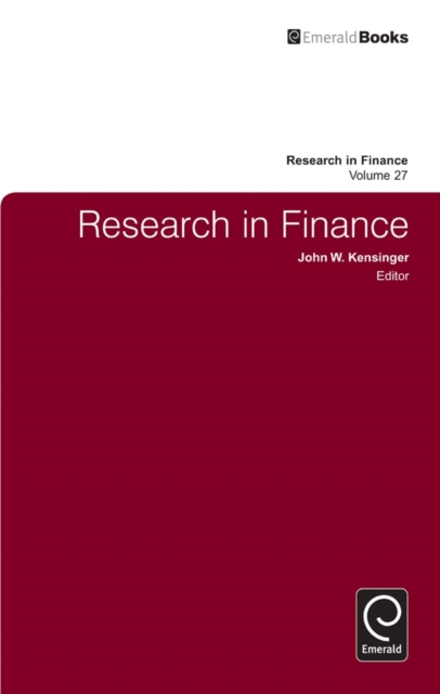 Research in Finance, PDF eBook