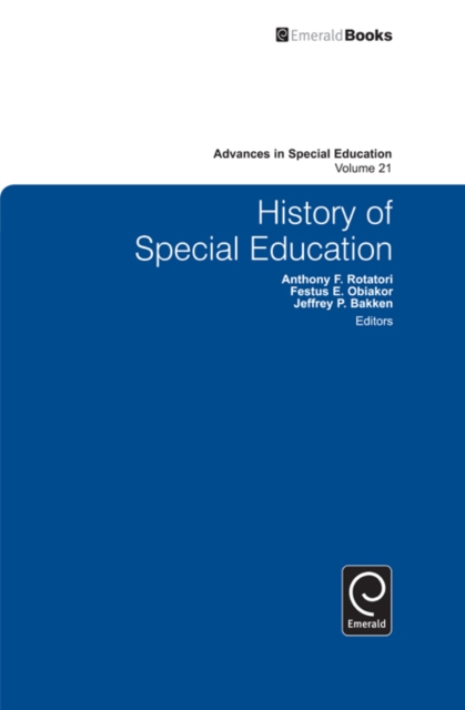 History of Special Education, PDF eBook