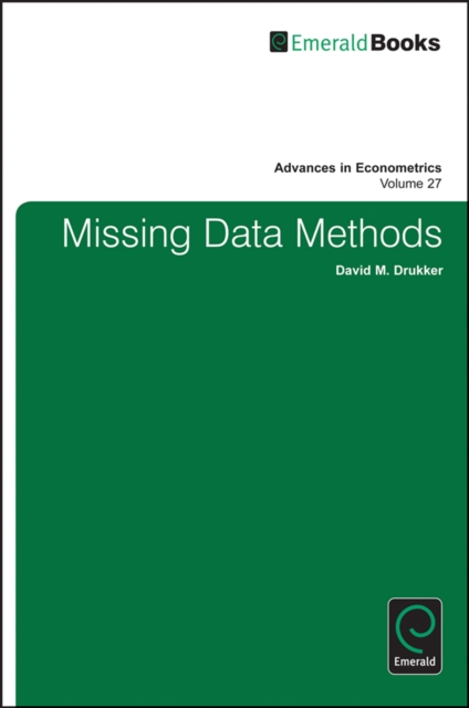 Missing-Data Methods, Multiple-component retail product Book