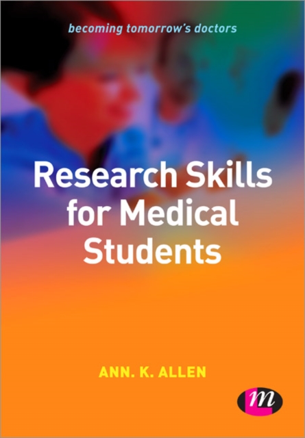 Research Skills for Medical Students, Paperback / softback Book