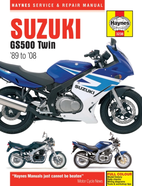 Suzuki GS500 Twin (89 - 08) Haynes Repair Manual, Paperback / softback Book