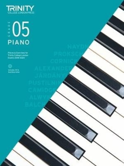 Trinity College London Piano Exam Pieces & Exercises 2018-2020. Grade 5 (with CD), Sheet music Book