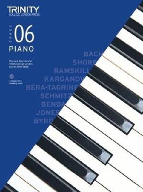Trinity College London Piano Exam Pieces & Exercises 2018-2020. Grade 6 (with CD), Sheet music Book