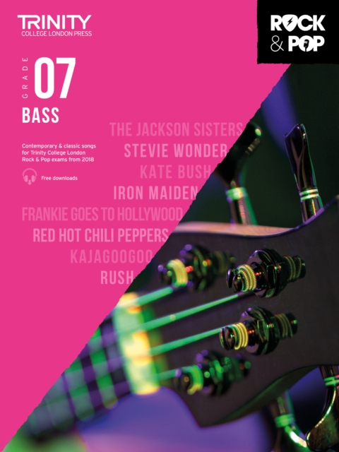 Trinity College London Rock & Pop 2018 Bass Grade 7, Sheet music Book