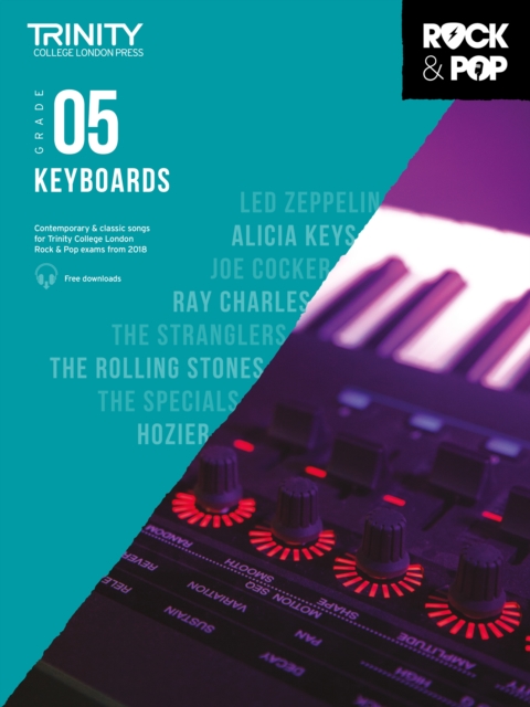 Trinity College London Rock & Pop 2018 Keyboards Grade 5, Sheet music Book