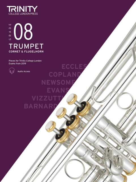 Trinity College London Trumpet, Cornet & Flugelhorn Exam Pieces From 2019. Grade 8, Sheet music Book