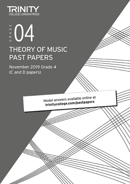 Trinity College London Theory Past Papers Nov 2019: Grade 4, Book Book