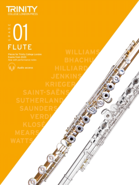 Trinity College London Flute Exam Pieces from 2023: Grade 1, Sheet music Book