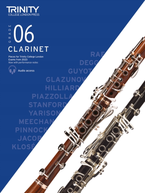 Trinity College London Clarinet Exam Pieces from 2023: Grade 6, Sheet music Book