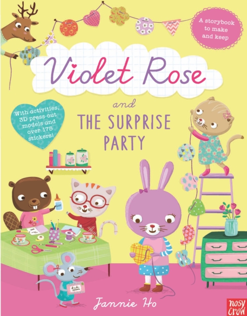 Violet Rose and the Surprise Party Sticker Activity Book, Paperback / softback Book