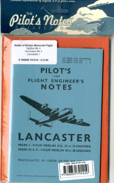 Battle Of Britain Memorial Flight Trilogy Pilot's Notes : Air Ministry Pilot's Notes, Paperback / softback Book