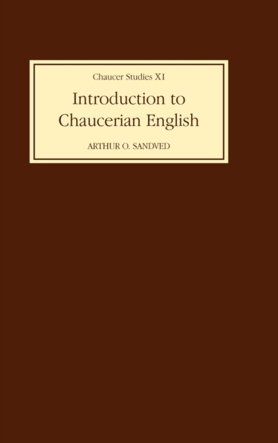 Introduction to Chaucerian English, Hardback Book