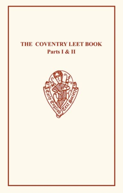Coventry Leet Book, Paperback / softback Book