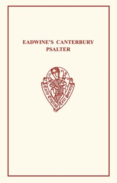 Eadwine's Canterbury Psalter, Hardback Book