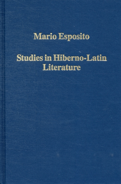 Studies in Hiberno-Latin Literature, Hardback Book
