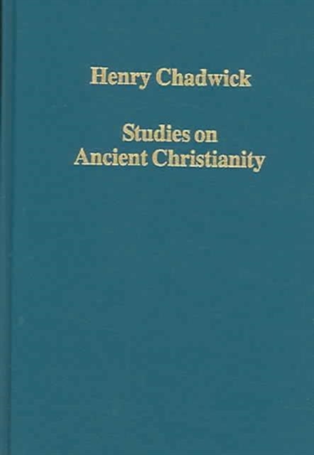 Studies on Ancient Christianity, Hardback Book