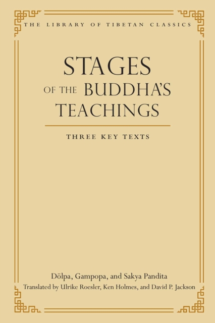 Stages of the Buddha's Teachings : Three Key Texts, EPUB eBook