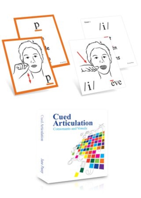 Cued Articulation : Consonants and vowels cards, Cards Book