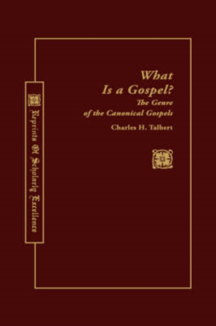 What is a Gospel? : Genre of Canonical Gospels, Hardback Book
