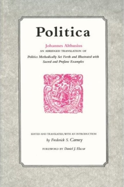 Politica, Paperback / softback Book