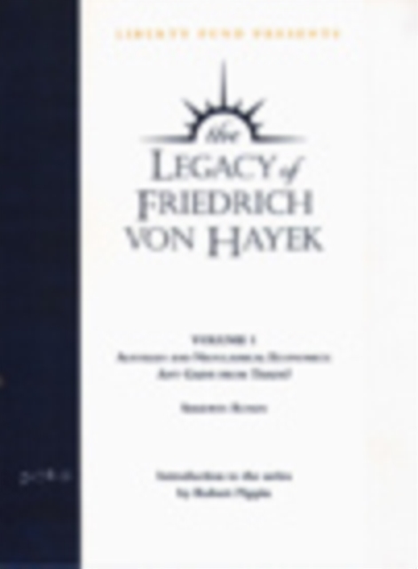 Legacy of Friedrich von Hayek (Audio Tapes), Audio cassette Book
