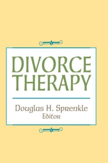 Divorce Therapy, Hardback Book