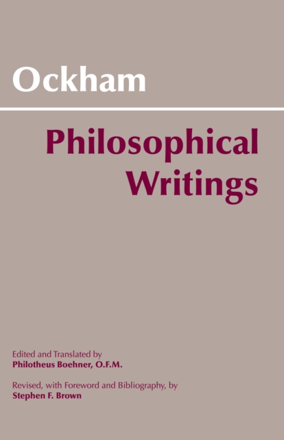 Ockham: Philosophical Writings : A Selection, Paperback / softback Book