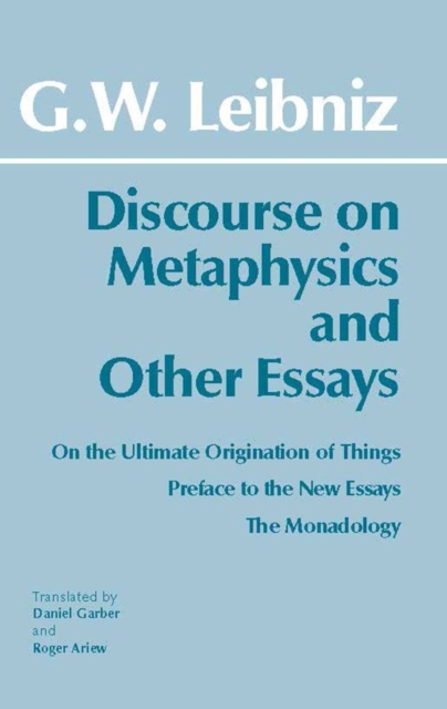 Discourse on Metaphysics and Other Essays, Paperback / softback Book